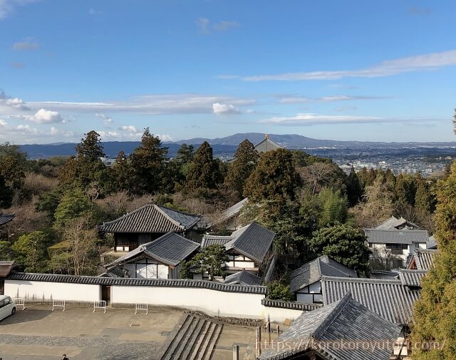 奈良最終12　二月堂からの眺め