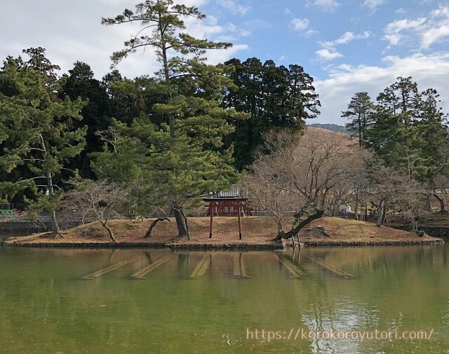 奈良最終20　鏡池　厳島神社