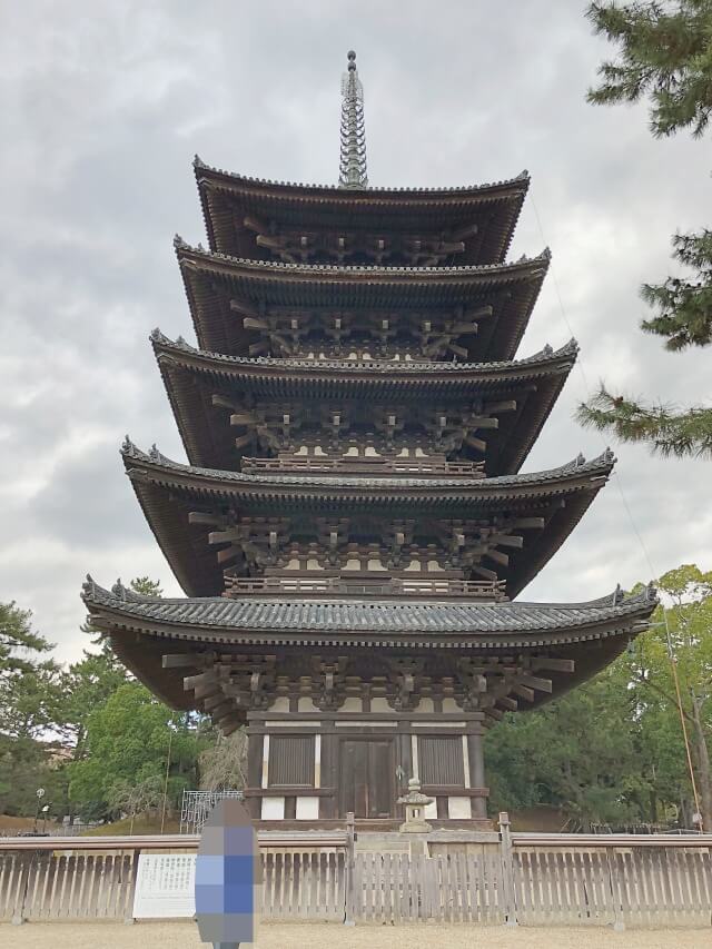 奈良最終37　興福寺　五重塔